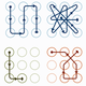Illustration for article titled People Suck at Coming Up With Good Android Lock Patterns